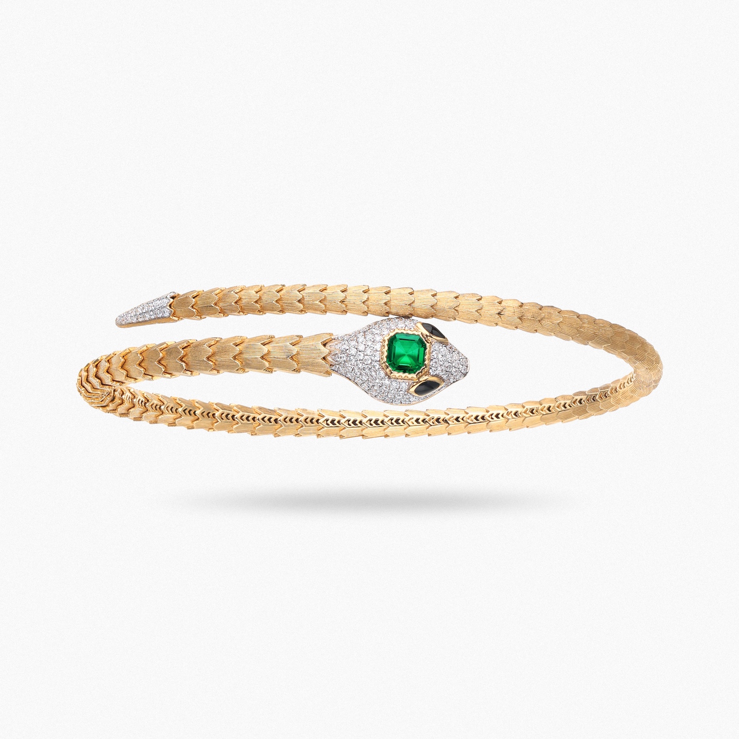 OUROBOROS Emerald Snake Bracelet