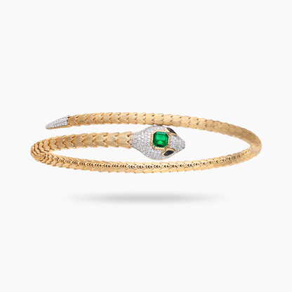 OUROBOROS Emerald Snake Bracelet