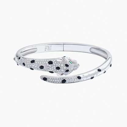 SNOW LEOPARD White Diamond Bracelet 1.00ct